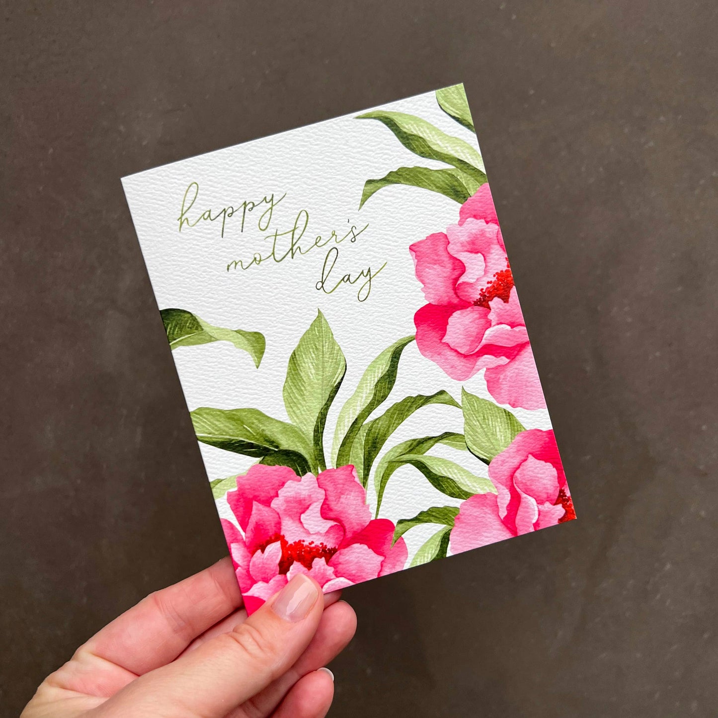 Mother's Day Blooms Greeting Card | Mom & Seasonal Card - The Sandy Santa