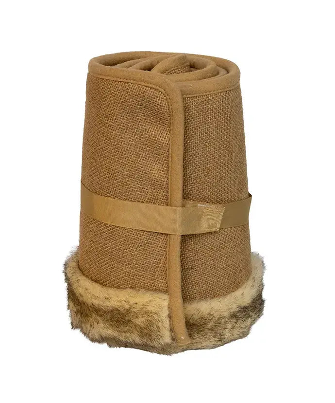 Burlap Tree Collar - The Sandy Santa