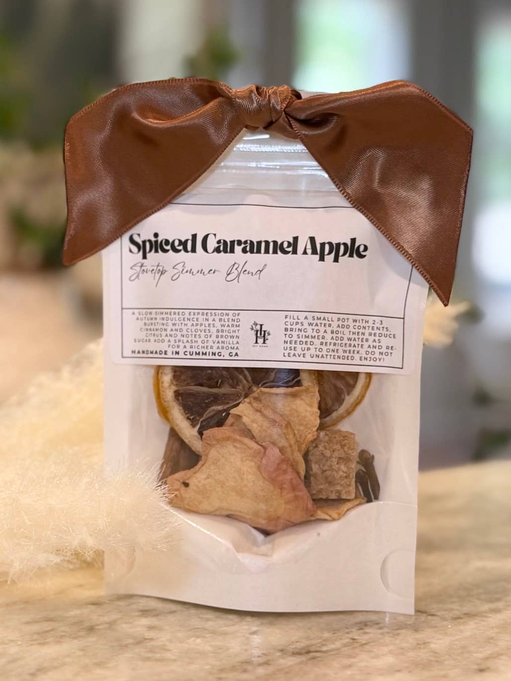 Spiced Caramel Apple Stovetop Simmer Blend Potpourri SM