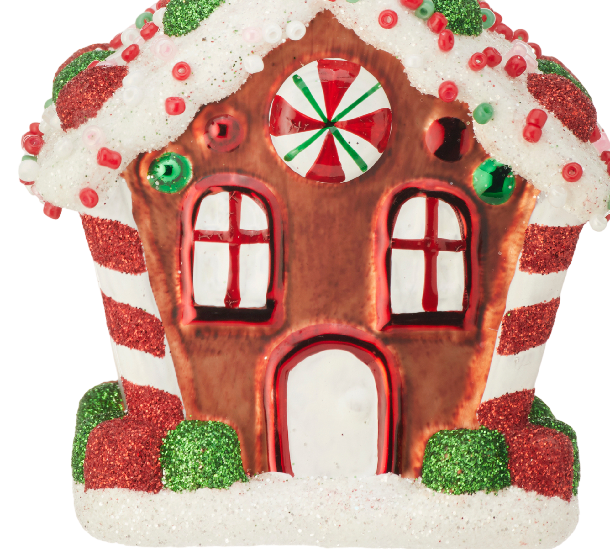 Gingerbread House Ornament - The Sandy Santa