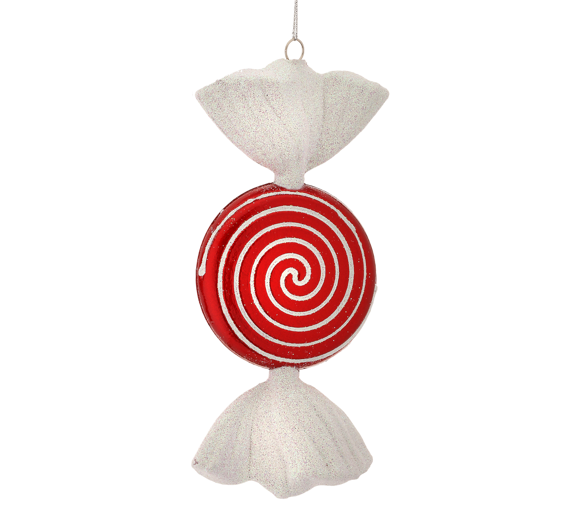 Candy Stripe Candy Ornament - The Sandy Santa
