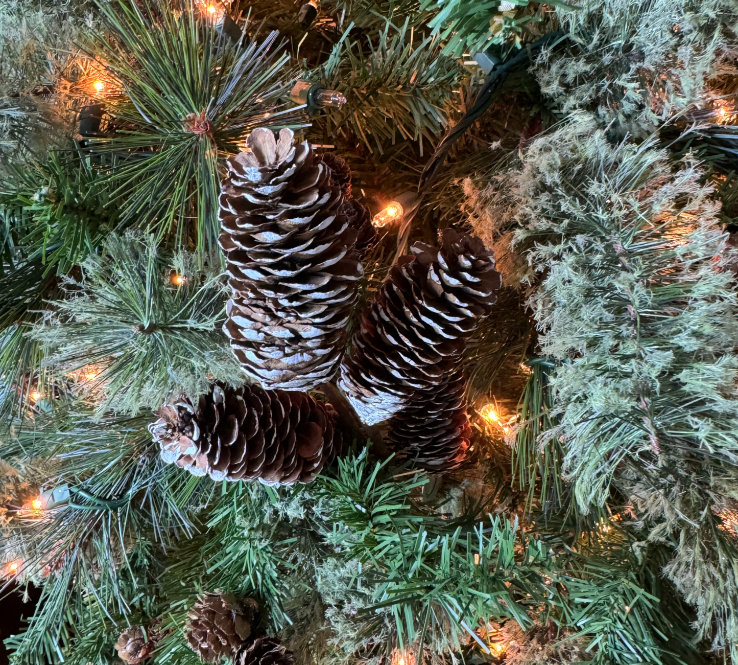 Winter Pinecone Spray - The Sandy Santa