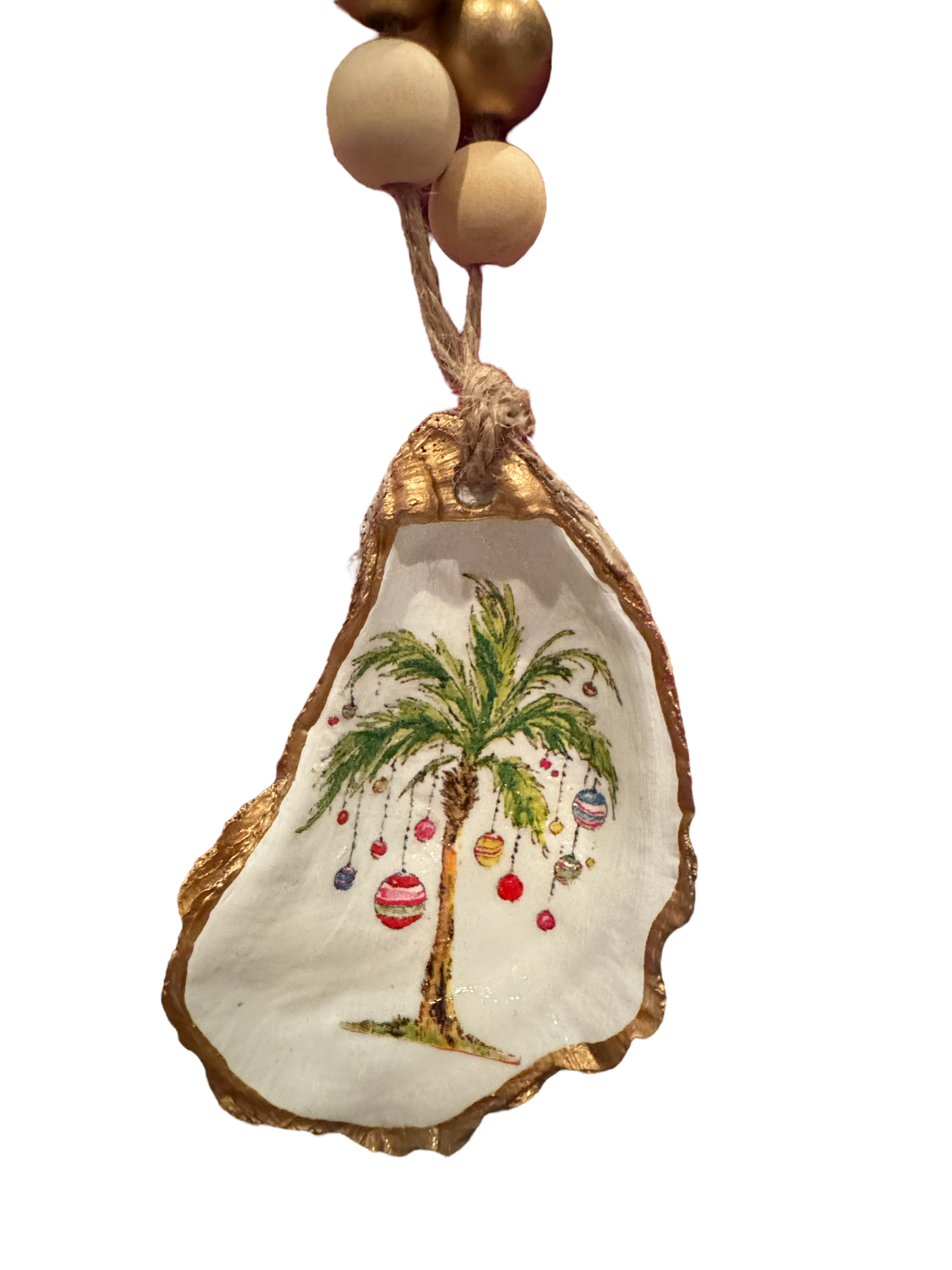 Tropical Tidings - small palm - The Sandy Santa