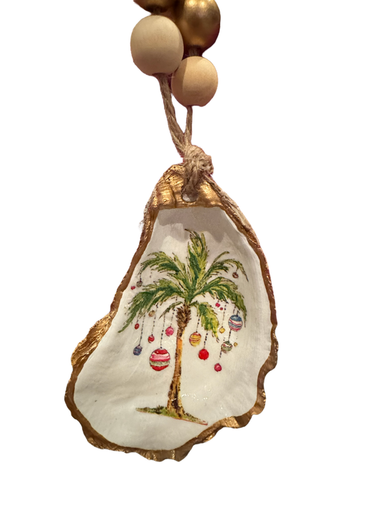 Tropical Tidings - small palm - The Sandy Santa