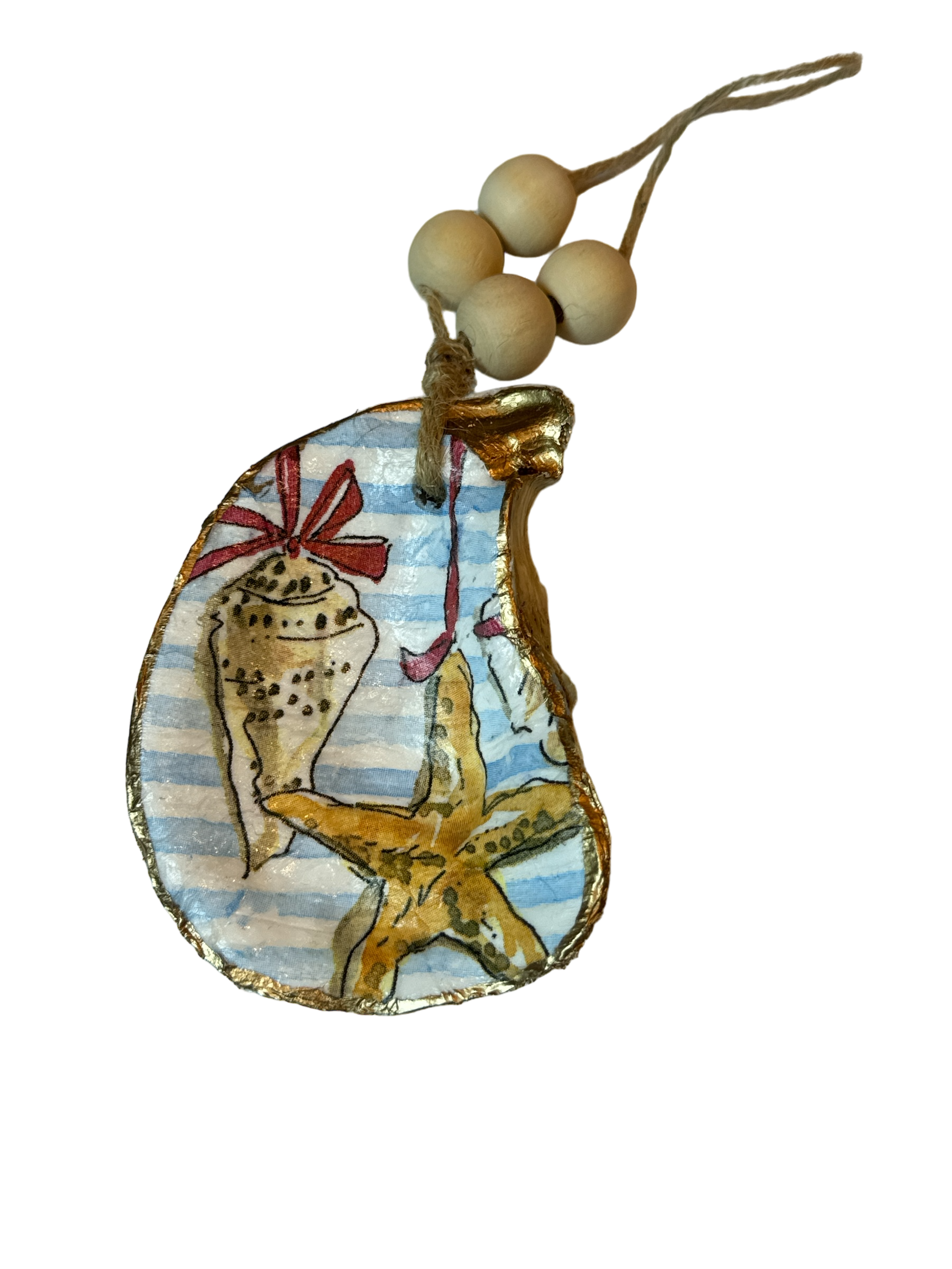 Coastal Christmas Delights - Starfish/Cone - The Sandy Santa