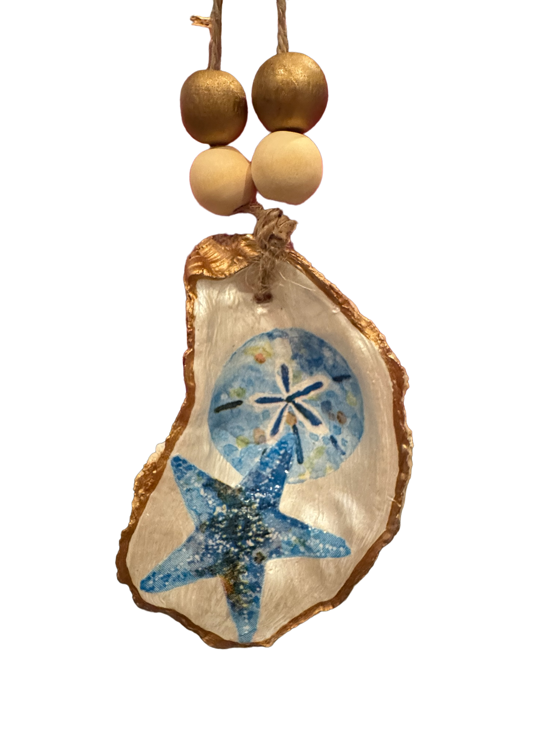 Coastal Charm - Starfish/Sand dollar - The Sandy Santa