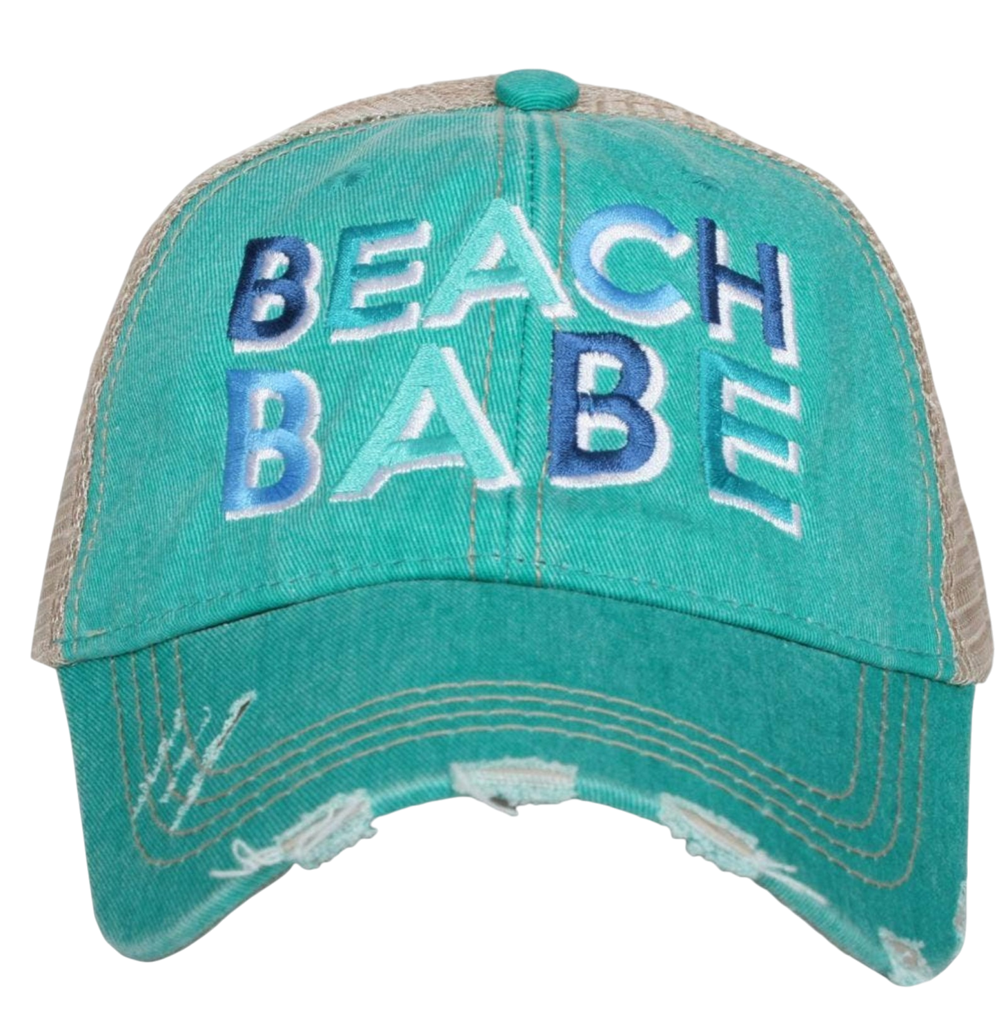 Beach Babe Trucker Hat - The Sandy Santa