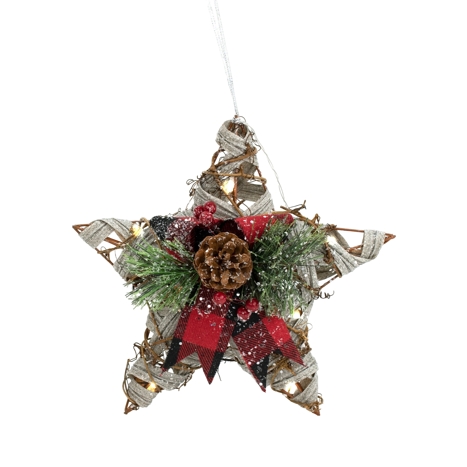 Small Festive Star - The Sandy Santa