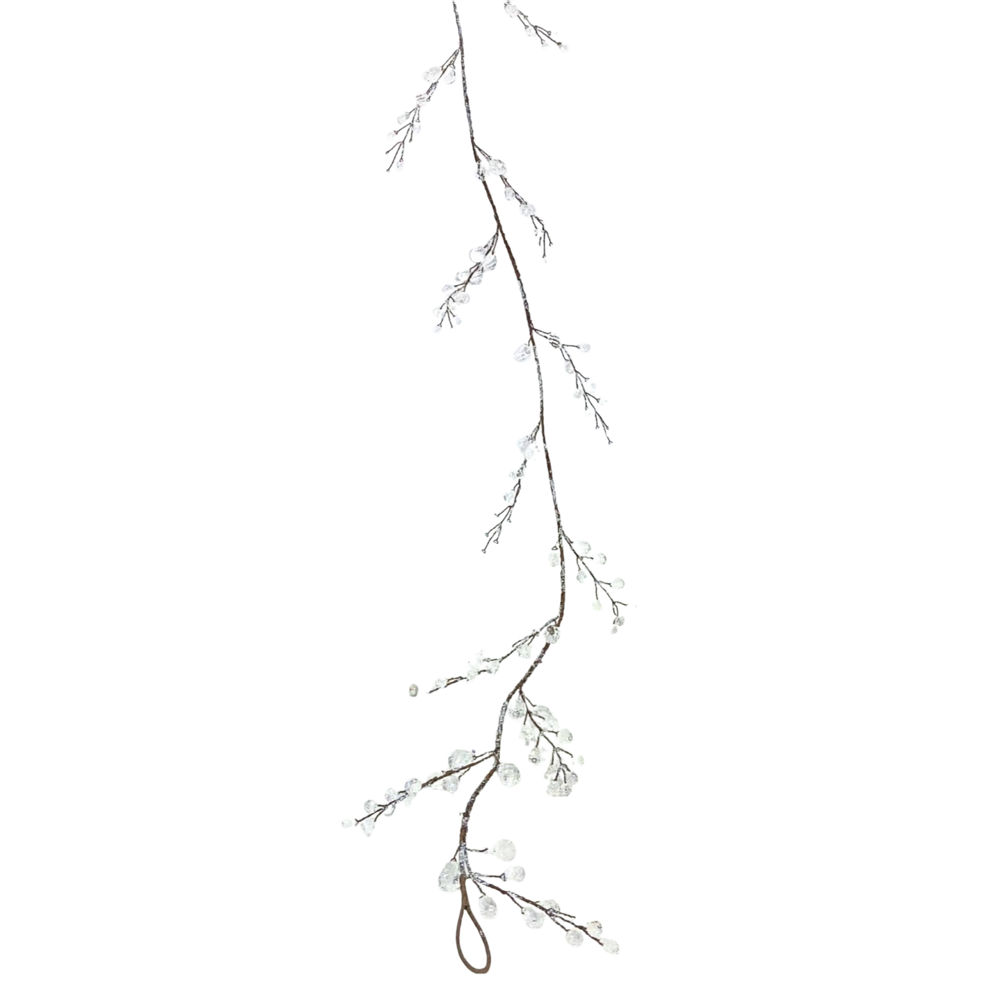 Dripping Ice Crystal Garland - The Sandy Santa