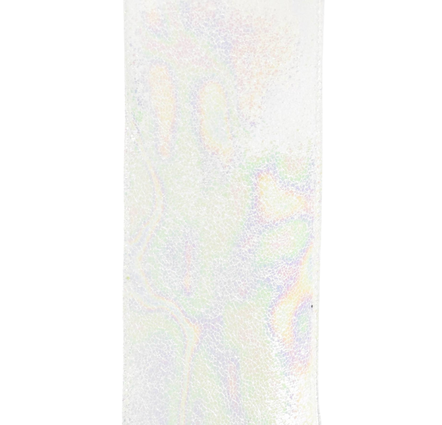 Wired Pearl Watercolor Iridescent Ribbon - The Sandy Santa