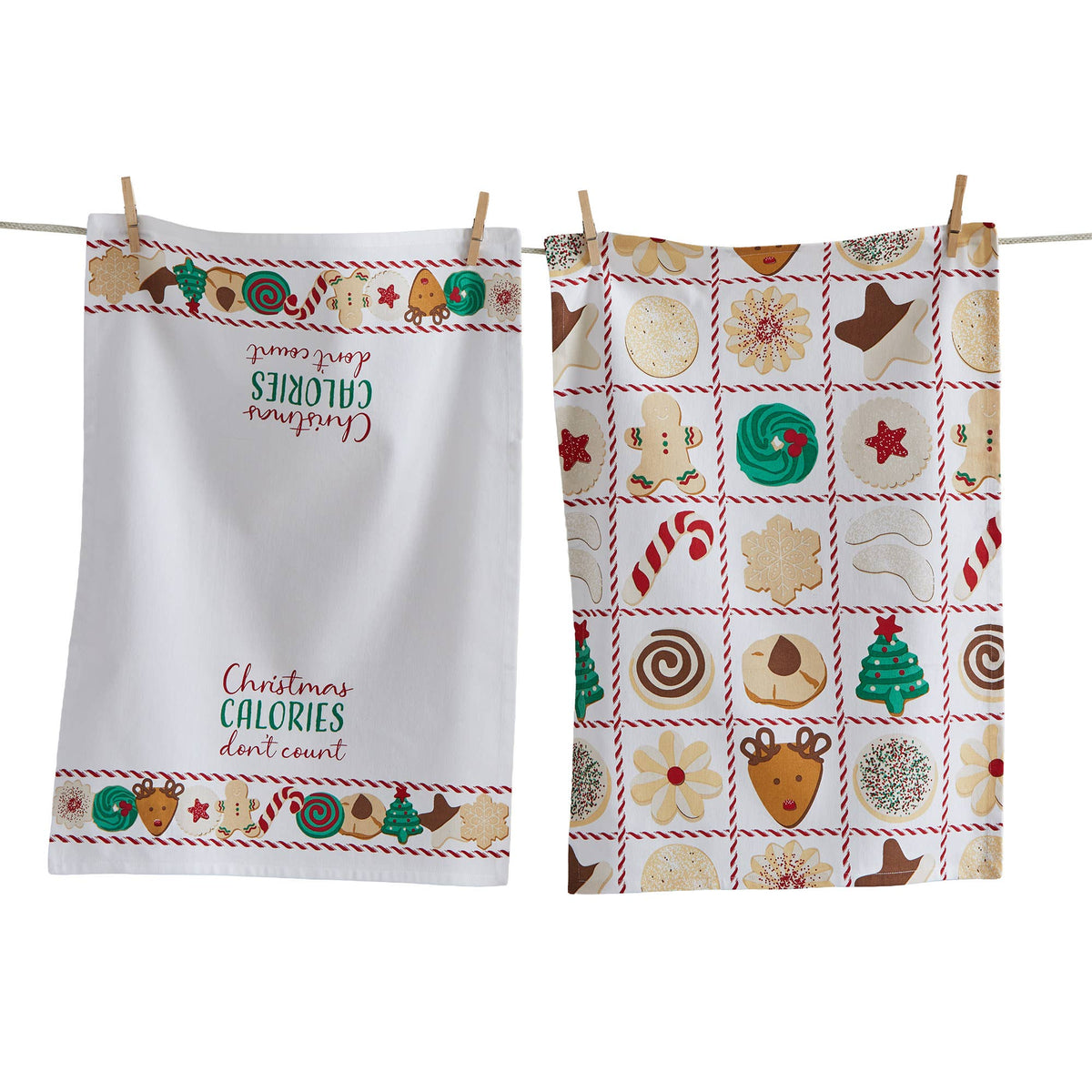 Christmas Dishtowel S/2