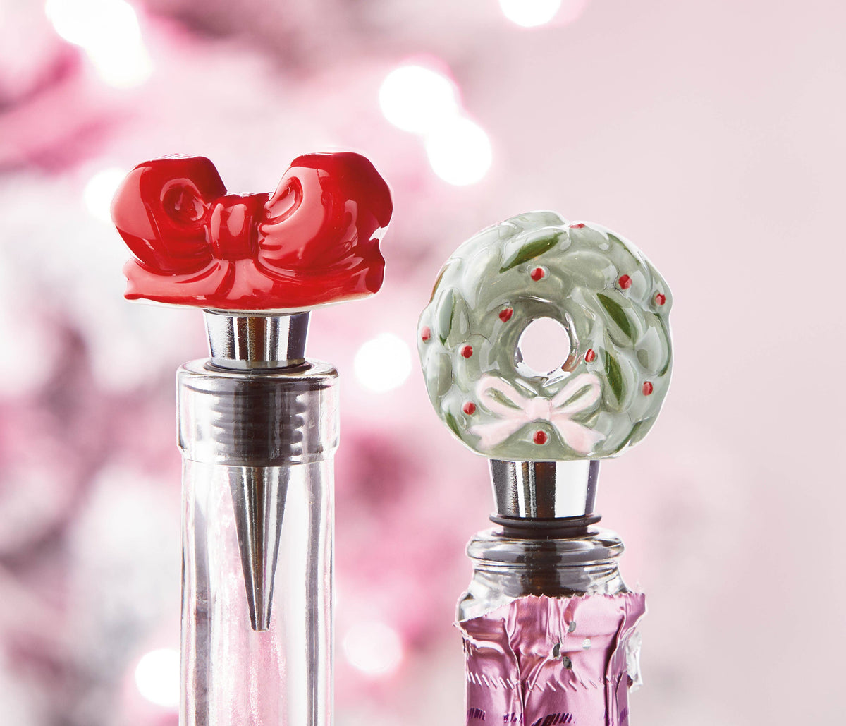 Wreath Bottle Stopper