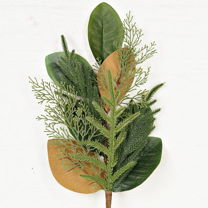 Magnolia Leaves, Norfolk, Cedar Pine Spray