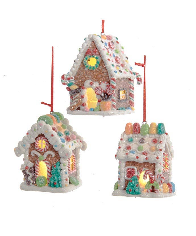 LED Candy Gingerbread House