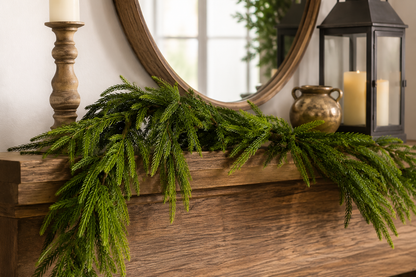 58” Natural Touch Norfolk Pine Garland