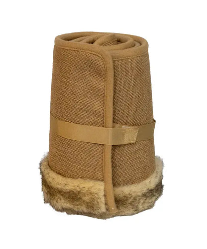 Burlap Tree Collar - The Sandy Santa