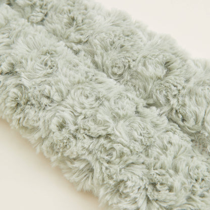 Curly Sage Green Warmies Neck Wrap - The Sandy Santa