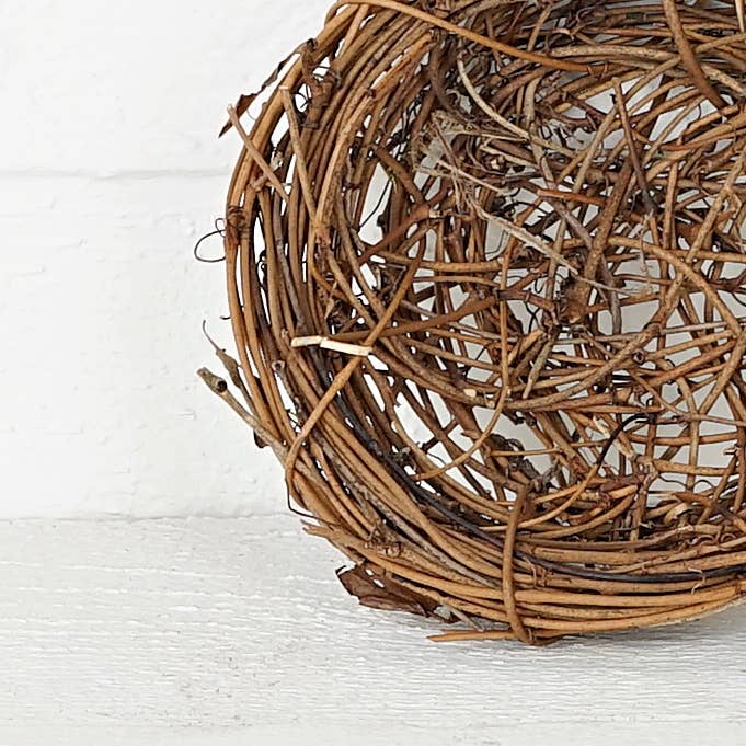 Twiggy Natural Bird Nest - The Sandy Santa