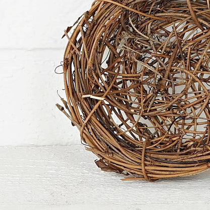 Twiggy Natural Bird Nest - The Sandy Santa