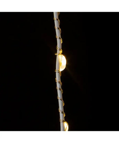 16" 3D STARBURST LIGHTS W/160 WW LED - The Sandy Santa