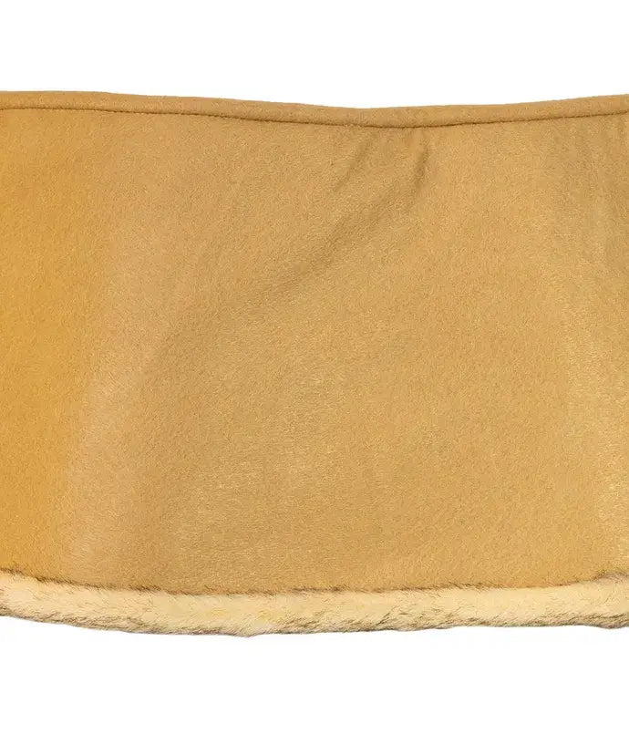 Burlap Tree Collar - The Sandy Santa