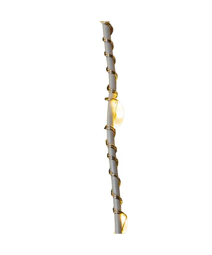 16" 3D STARBURST LIGHTS W/160 WW LED - The Sandy Santa