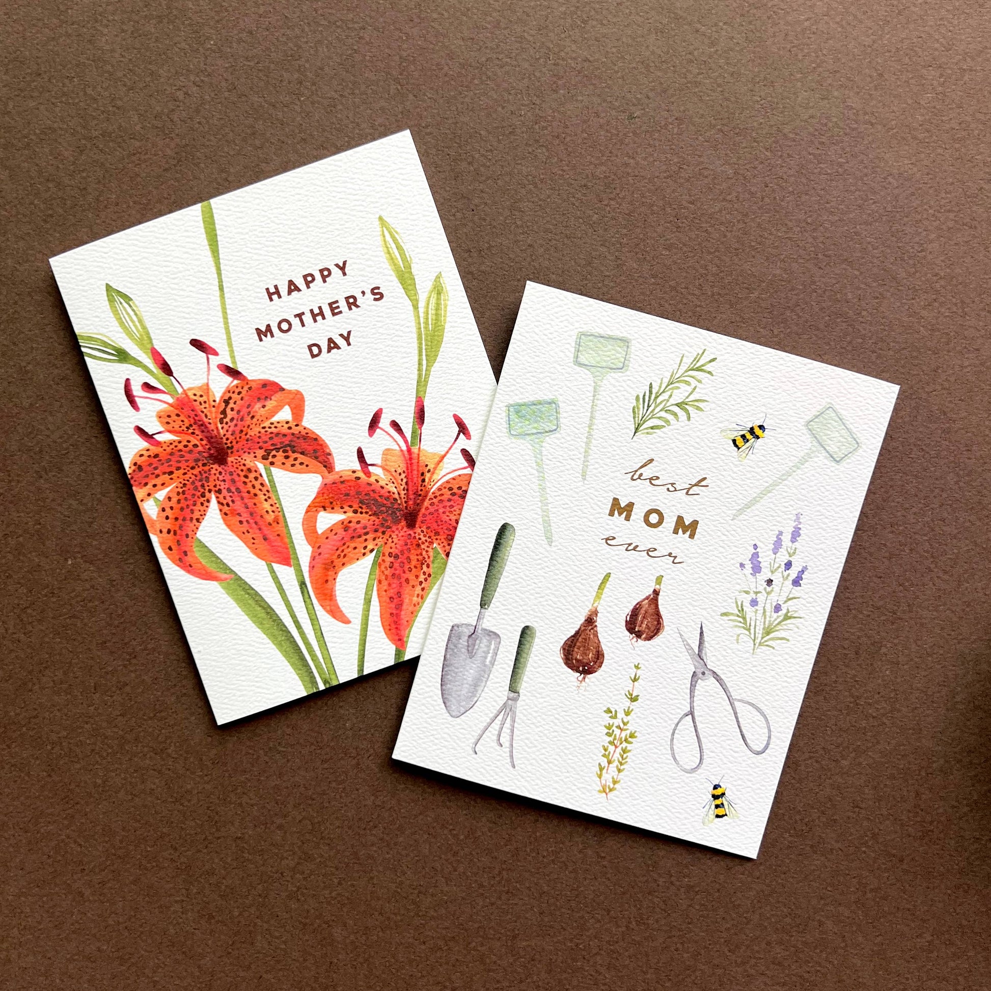 Tiger Lily Mother's Day Card | Mom & Seasonal Card - The Sandy Santa
