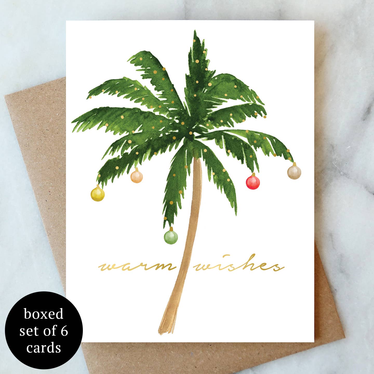 Christmas Palm Tree Set/6