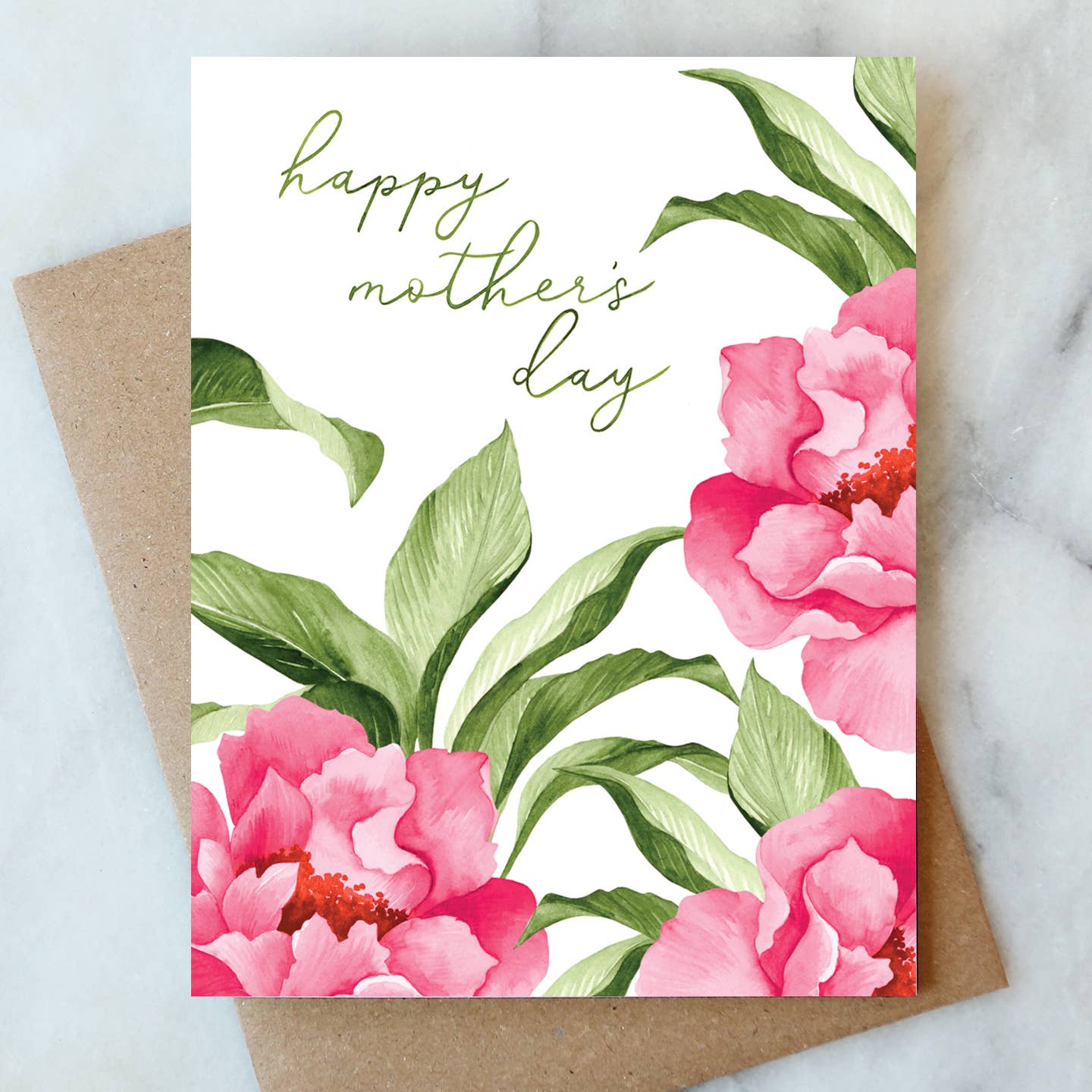 Mother's Day Blooms Greeting Card | Mom & Seasonal Card - The Sandy Santa