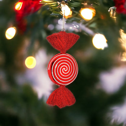 Candy Stripe Candy Ornament