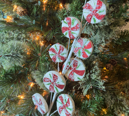 Frosted Peppermint Candy Spray