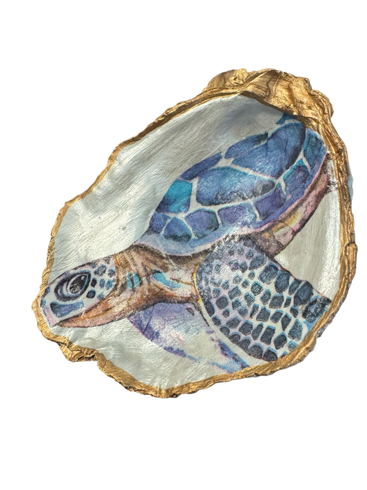 Sea Turtle - Large (Blue) - The Sandy Santa