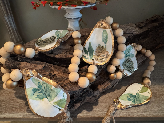 Pinecone and Oysters Garland