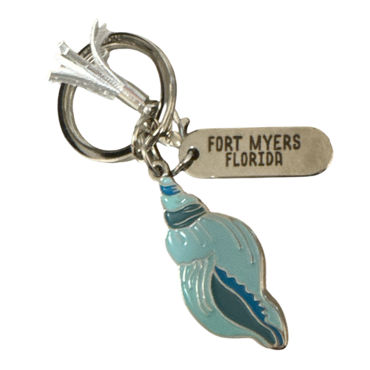 Shell Keychain - The Sandy Santa