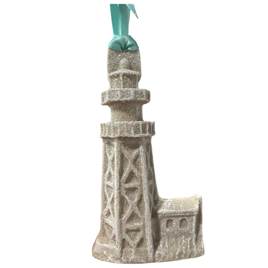 Sanibel Lighthouse Sand Ornament