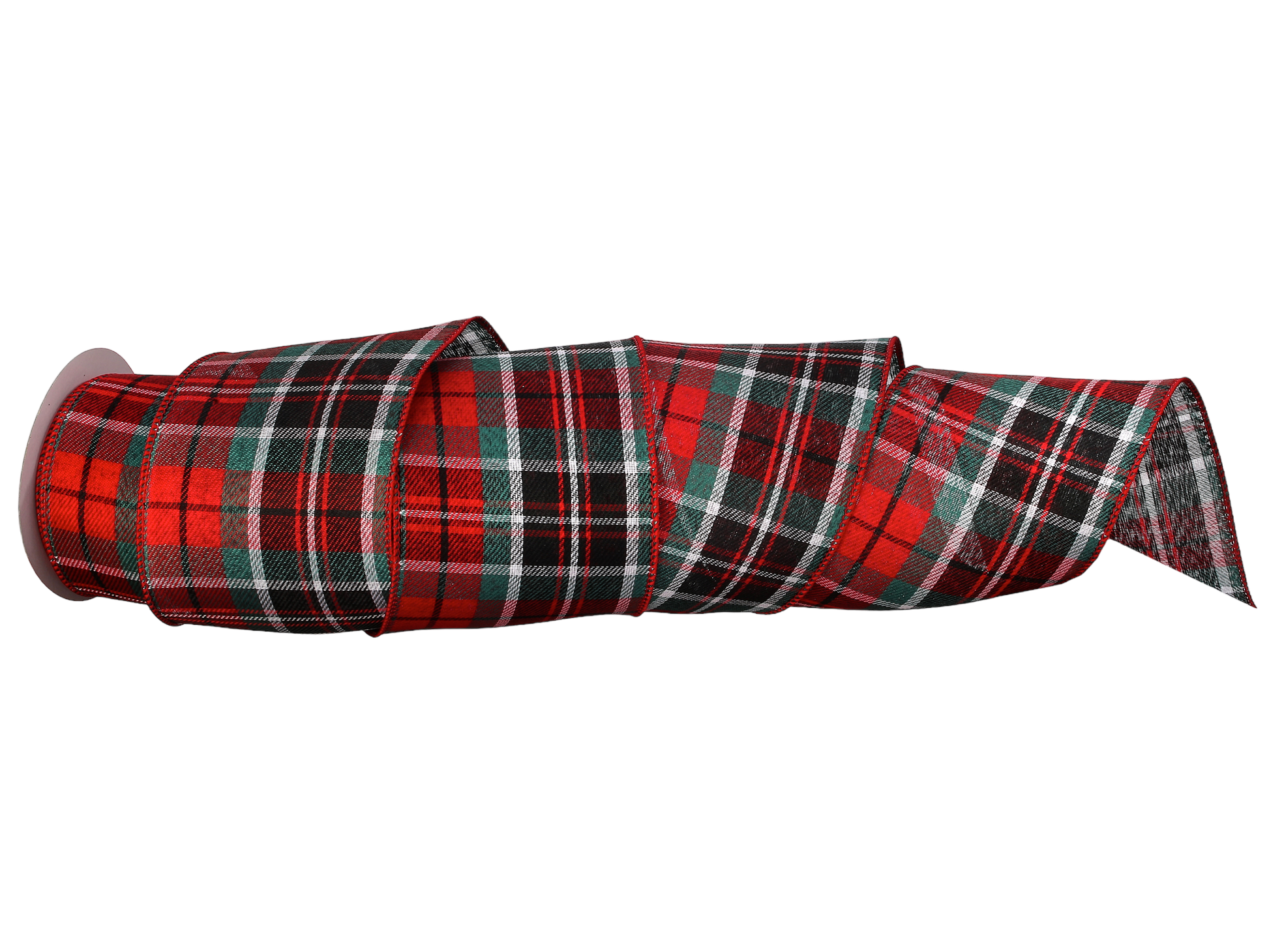 Tartan Plaid Ribbon - The Sandy Santa