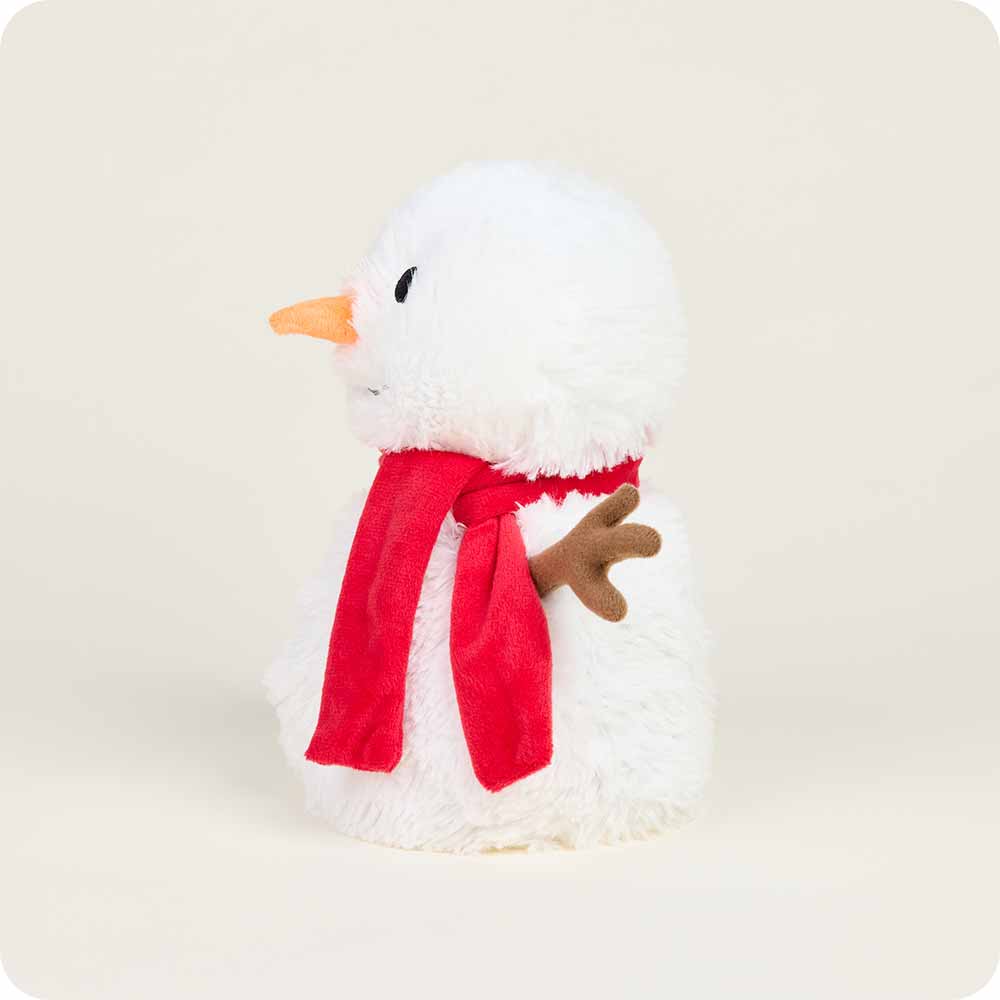 Red Scarf Snowman Warmies - The Sandy Santa