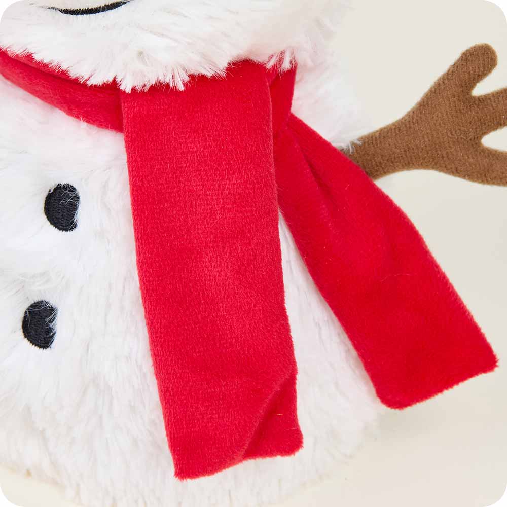 Red Scarf Snowman Warmies - The Sandy Santa