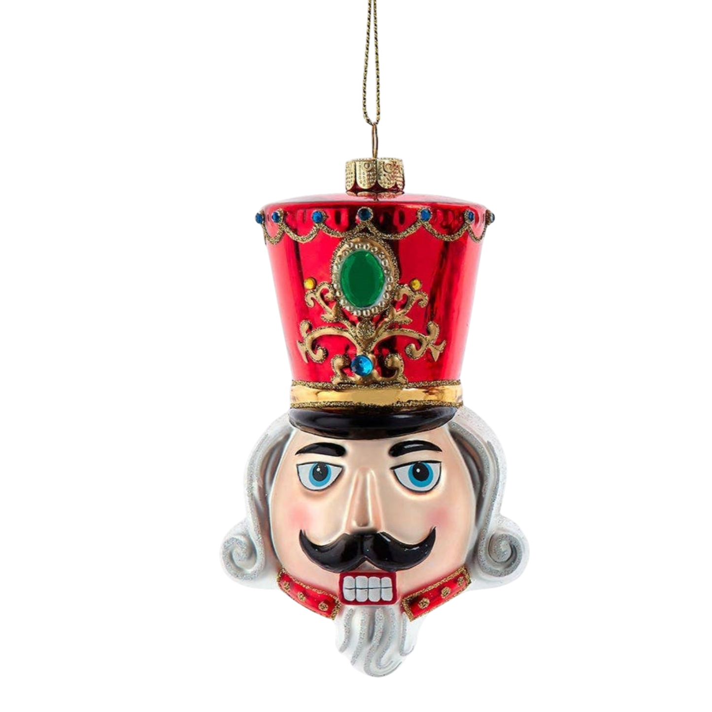 4.5"Glass Nutcracker