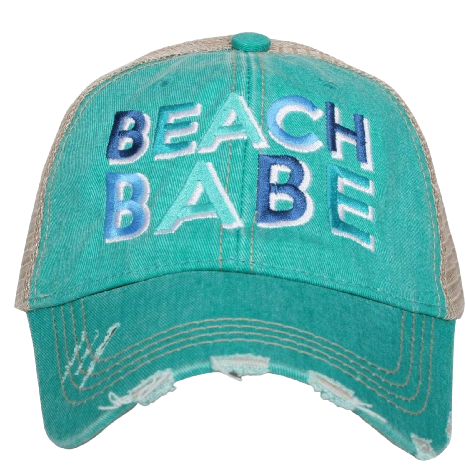 Beach Babe Trucker Hat - The Sandy Santa