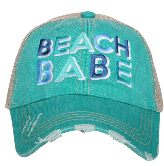 Beach Babe Trucker Hat - The Sandy Santa