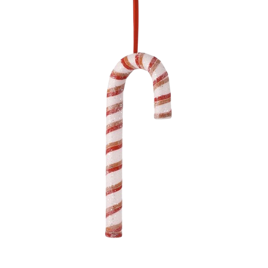 Sugar and Spice Gingerbread Candy Cane - The Sandy Santa