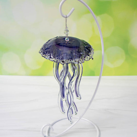 Baby Jellyfish Ornament - Purple - The Sandy Santa
