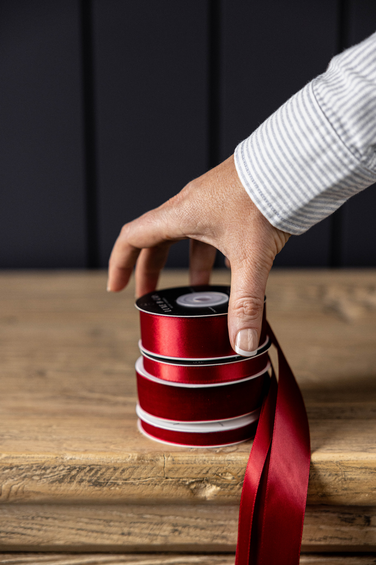 Burgundy Velvet Ribbon