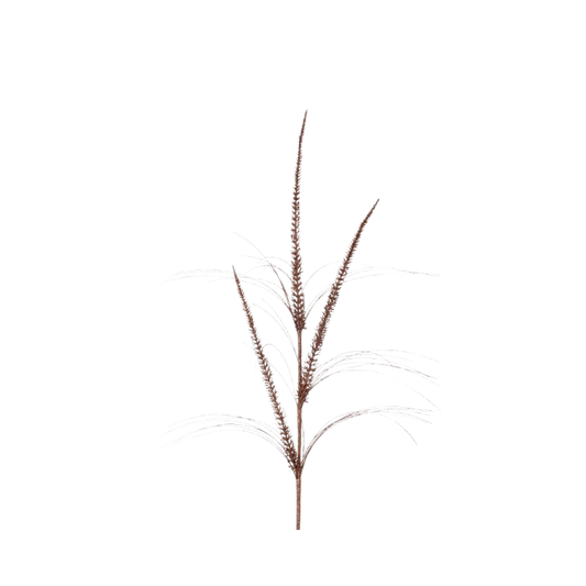 Glitter/Mica Triple Spike Grass Spray - The Sandy Santa