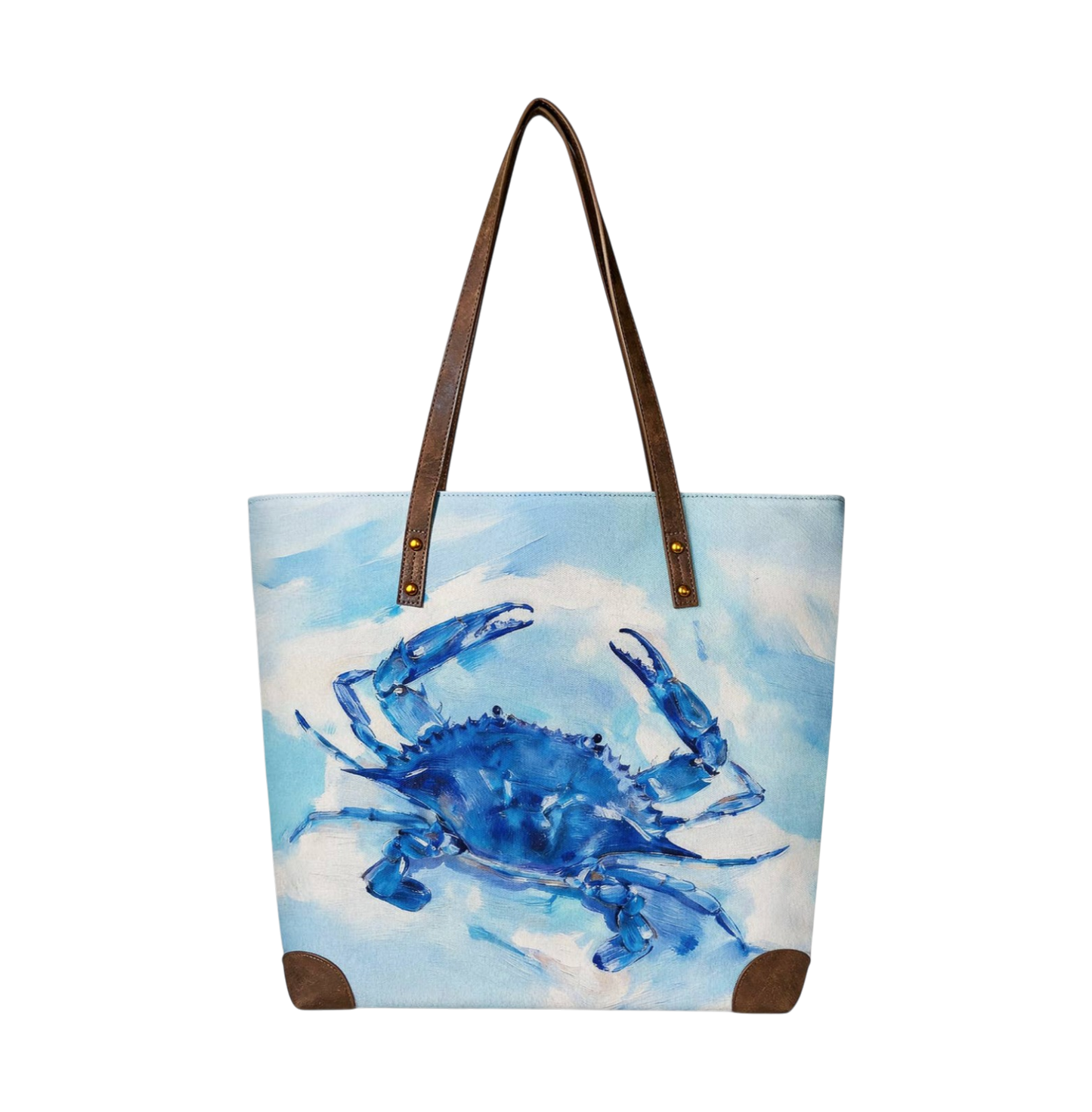 Blue Crab Tote - The Sandy Santa
