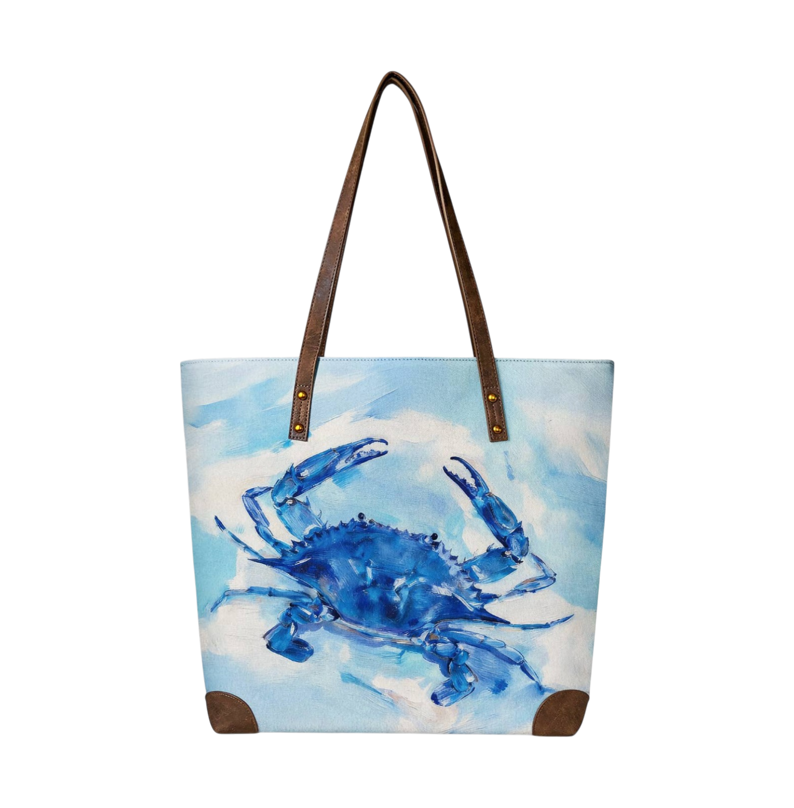 Blue Crab Tote - The Sandy Santa
