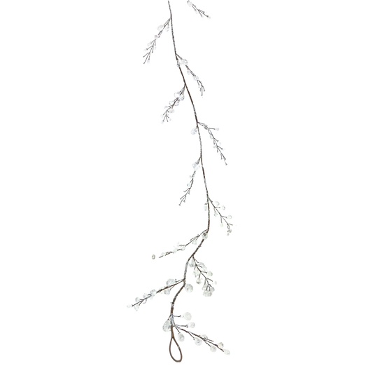 Dripping Ice Crystal Garland - The Sandy Santa
