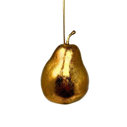Old World Pear Ornament - The Sandy Santa