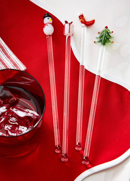 Holiday Cheer Swizzle Sticks S/4